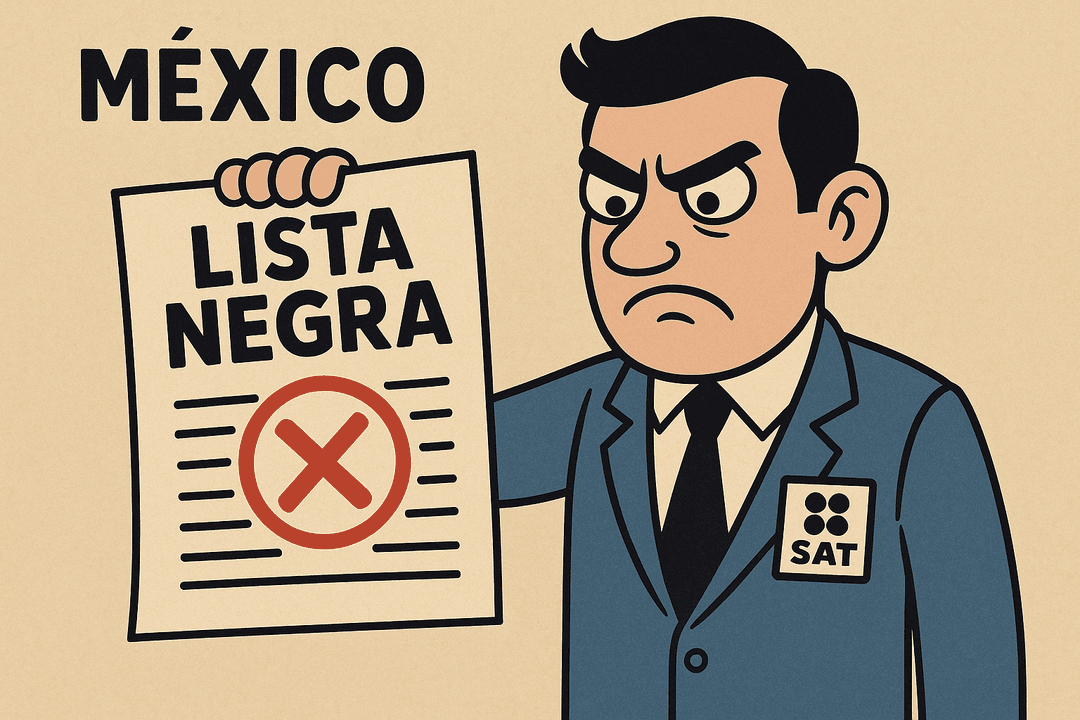 ¿Qué es la lista negra del SAT y cómo puede afectar a tu negocio o empresa?